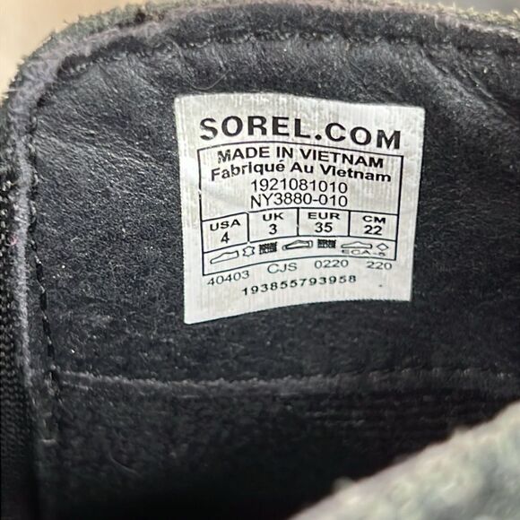 SOREL Kids Girl's Emelie Size 4 - Picture 9 of 9